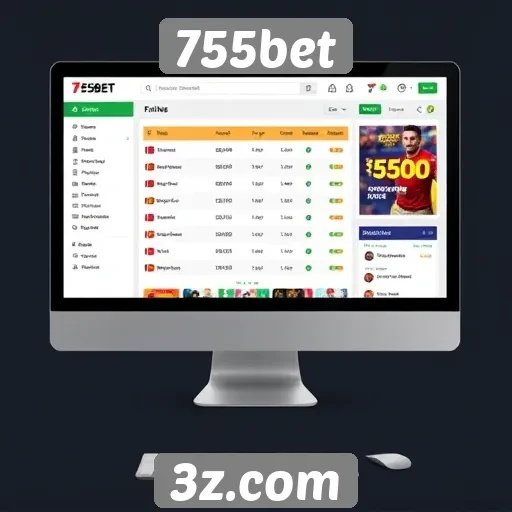 Interface do usuário no 755bet e sua navegabilidade